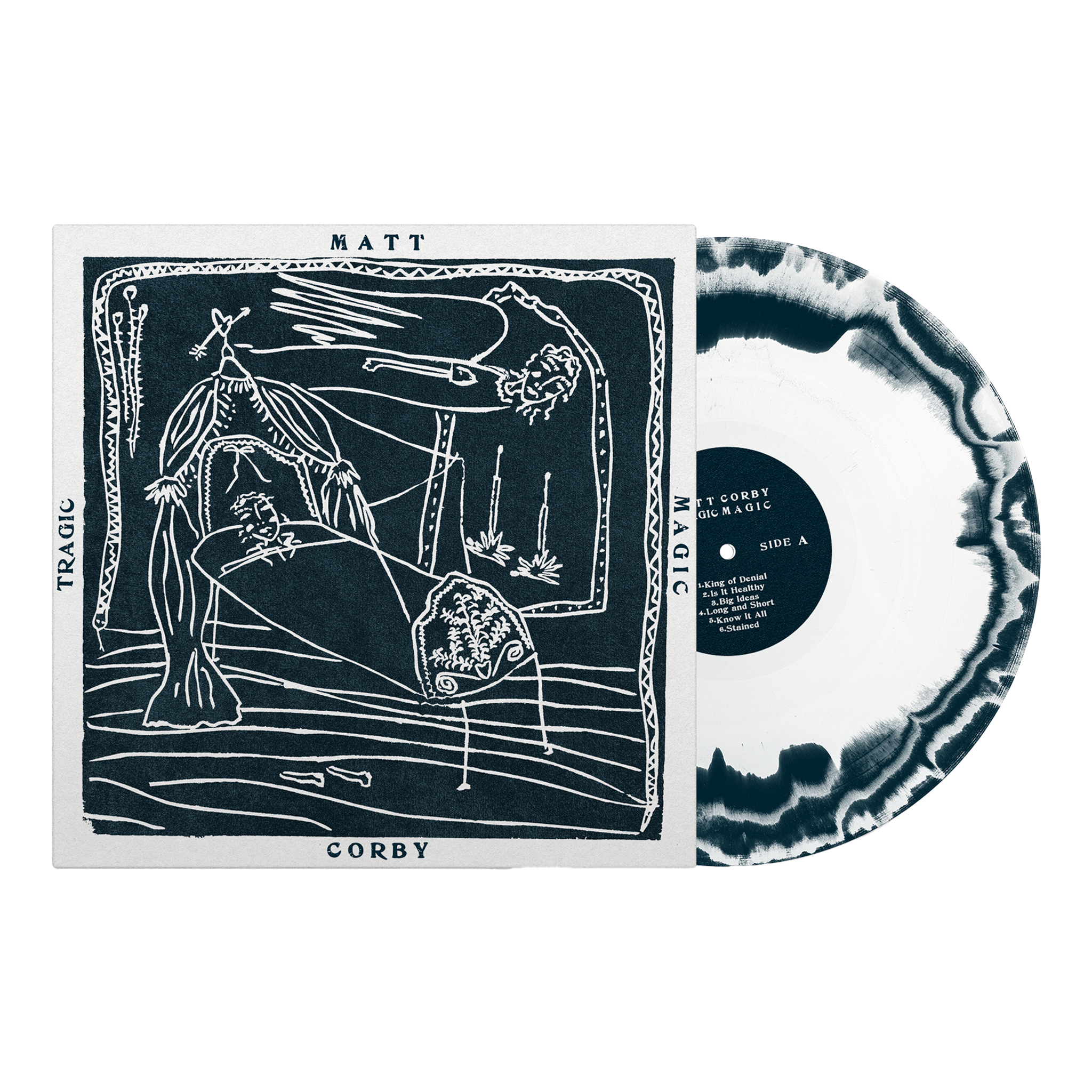 Tragic Magic (Navy+White) Vinyl LP (online exclusive)